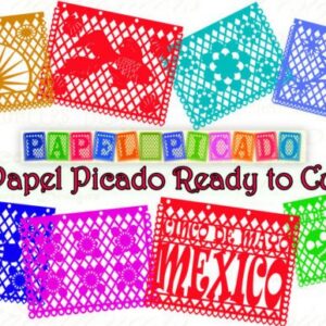 Papel Picado Design Pack Mixed Pattern
