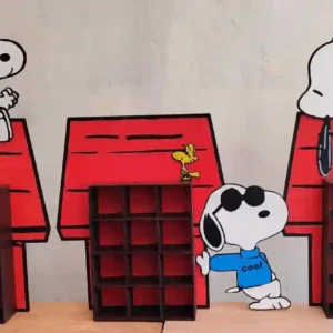 Pack de Exhibidores de Snoopy