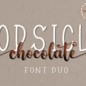 Popsicle Chocolate Fuente
