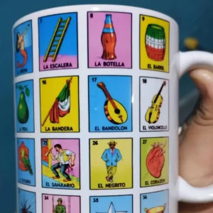 Plantilla de Loteria Nacional para Taza 11oz Versión 1