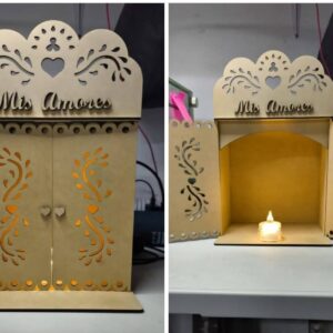 Caja capilla altar para difuntos - dia de muertos